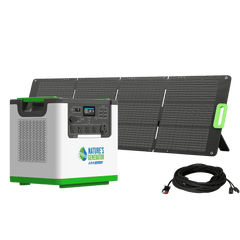 Nature's Generator L3600 Solar Generator | 3600W LiFePO4 - AllProGenerators