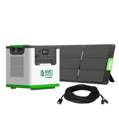 Nature's Generator Lithium 3600 Solar Generator - AllProGenerators