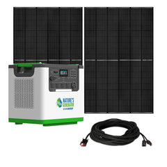 Nature's Generator L3600 Solar Generator | 3600W LiFePO4 - AllProGenerators