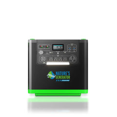 Nature's Generator Lithium 6000 with Solar Panel - AllProGenerators