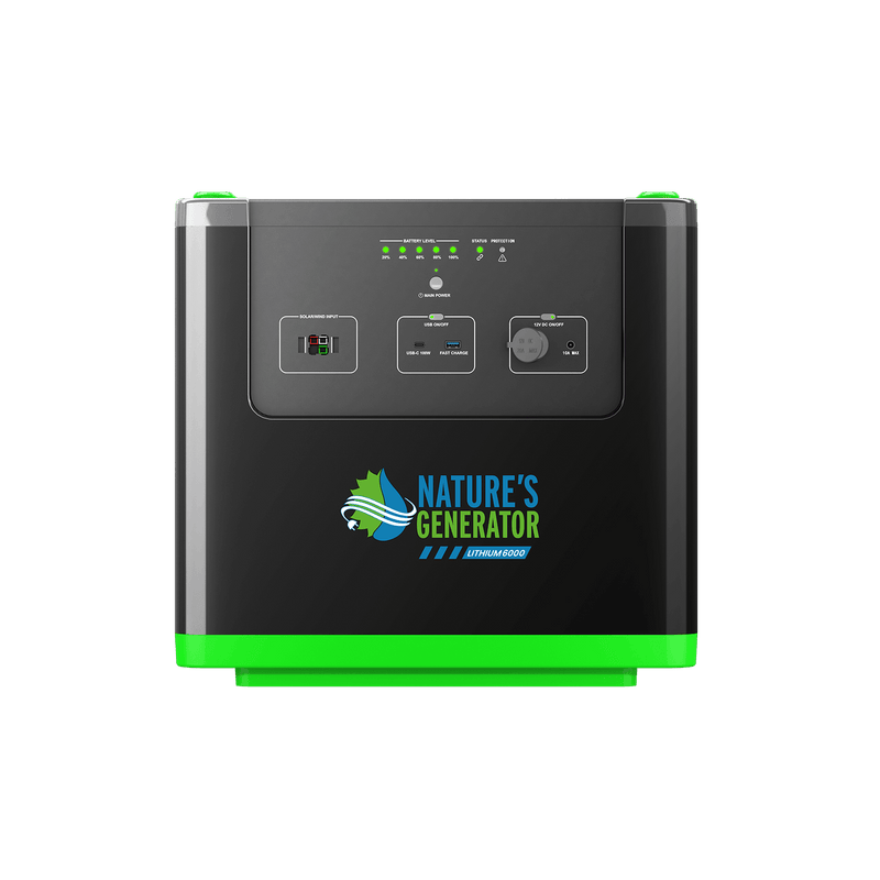 Nature's Generator Lithium 6000 Power Pod - AllProGenerators