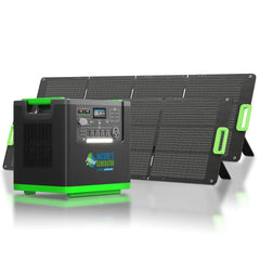 Nature's Generator Lithium 6000 with Solar Panel - AllProGenerators