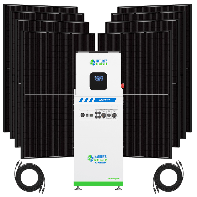 Nature's Generator MyGrid 10K Solar Generator for Home - AllProGenerators