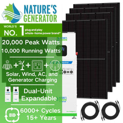 Nature's Generator MyGrid 10K Solar Generator for Home - AllProGenerators