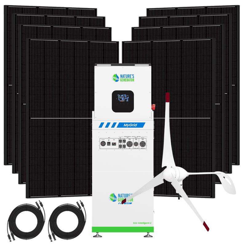 MyGrid 10K Gen 2 Solar and Wind Generator for Home - AllProGenerators