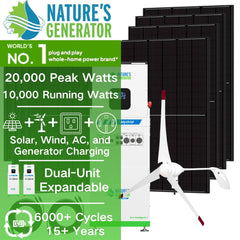 MyGrid 10K Gen 2 Solar and Wind Generator for Home - AllProGenerators