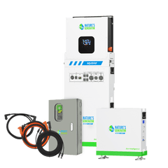 Nature's Generator MyGrid 10K with Solar Battery and 125A Automatic Transfer Switch