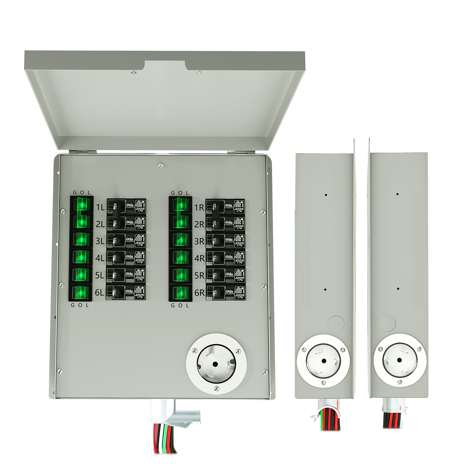 Nature's Generator Powerhouse Gen 2 Solar Generator and Transfer Switch - AllProGenerators