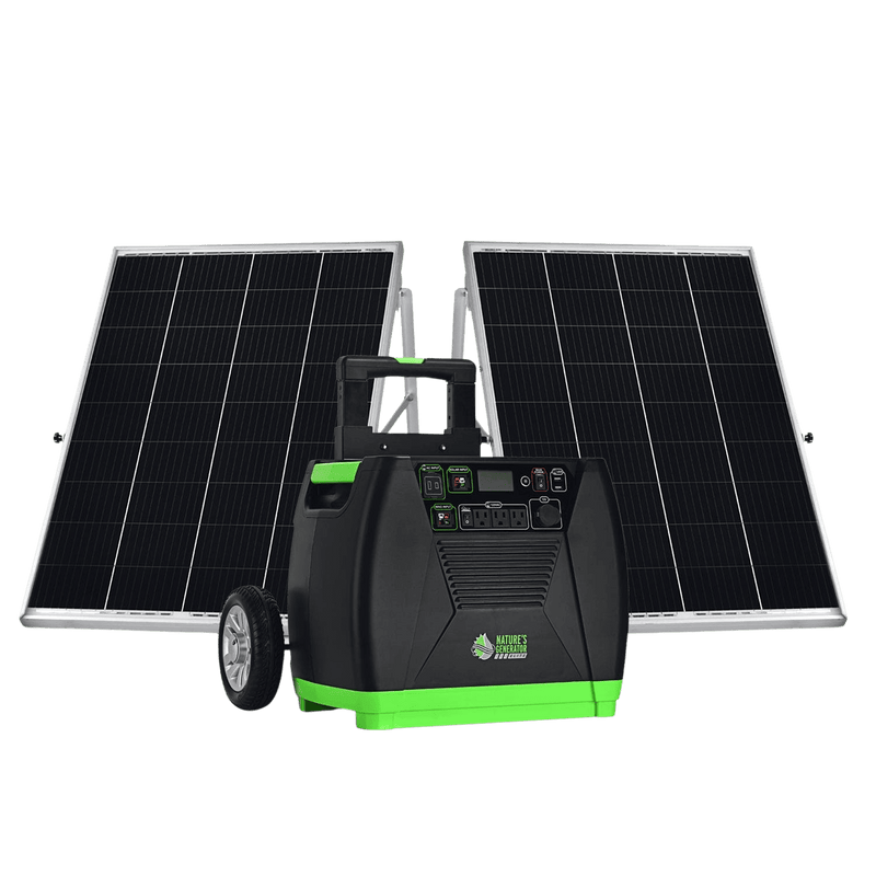 Nature's Generator Elite Gold System | Complete Solar Generator Kits - AllProGenerators
