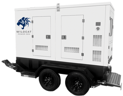 trailer-mounted diesel generator