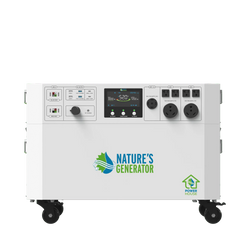 Nature's Generator Powerhouse Gen 2 Whole Home Generator | 7200W Portable Power Station