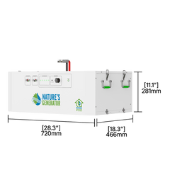 Nature’s Generator Powerhouse Gen 2 Solar and Wind Generator