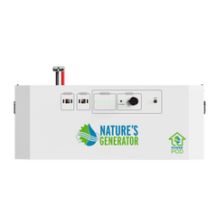 Nature's Generator Powerhouse Gen 2 Whole Home Generator | 7200W Portable Power Station