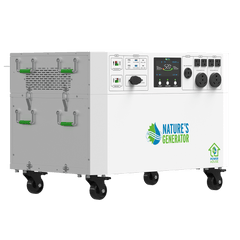 Nature's Generator Powerhouse Gen 2 Solar Generator and Transfer Switch - AllProGenerators