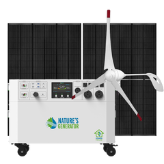Nature’s Generator Powerhouse Gen 2 Solar and Wind Generator
