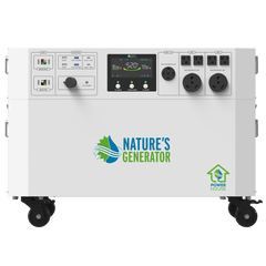 Nature's Generator Powerhouse Gen 2 Whole Home Generator | 7200W Portable Power Station