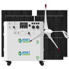 Nature’s Generator Powerhouse Gen 2 Solar and Wind Generator