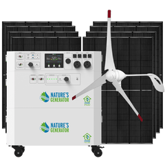 Nature’s Generator Powerhouse Gen 2 Solar and Wind Generator