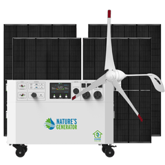 Nature’s Generator Powerhouse Gen 2 Solar and Wind Generator