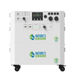 Nature's Generator Powerhouse Gen 2 Whole Home Solar Generator | 7200W Expandable Solar Backup System