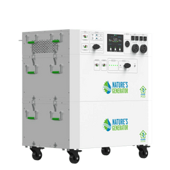 Nature's Generator Powerhouse Gen 2 Whole Home Generator | 7200W Portable Power Station