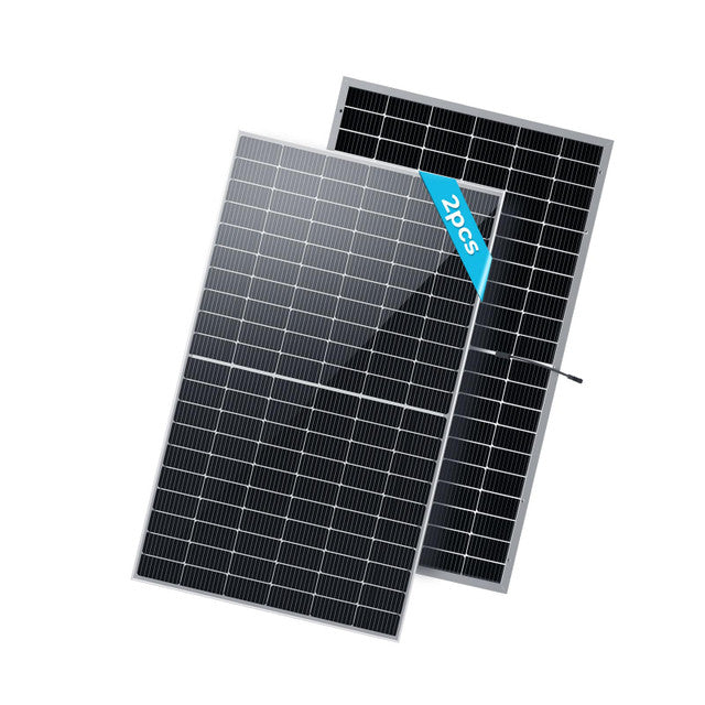 2PCS Bifacial 450 Watt Monocrystalline Solar Panel