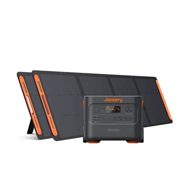 Jackery Explorer 2000 Plus + 2 SolarSaga 200W Panels - AllProGenerators
