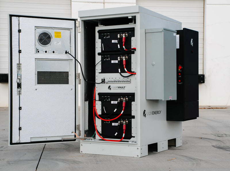 LionESS Vault Commercial Battery Backup & Solar Generator | Lion Energy