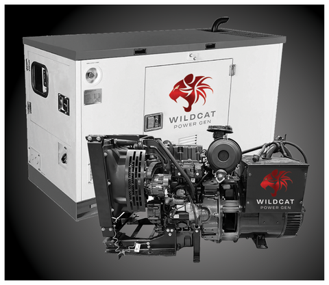 Image of Wildcat 10kW Renegade 3ph Tier 4F Diesel Generator