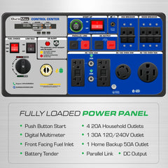 DuroMax XP11000iHT 11,000 Watt Tri Fuel Inverter Generator - AllProGenerators