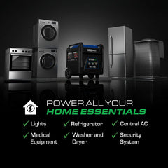 DuroMax XP11000iHT 11,000 Watt Tri Fuel Inverter Generator - AllProGenerators