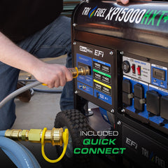 DuroMax XP15000HXT – 15,000 - Watt / 12,000 - Watt EFI Tri - Fuel Portable Generator - AllProGenerators