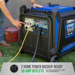 Duromax 16,000 Watt Dual Fuel Portable Inverter Generator w/ CO Alert