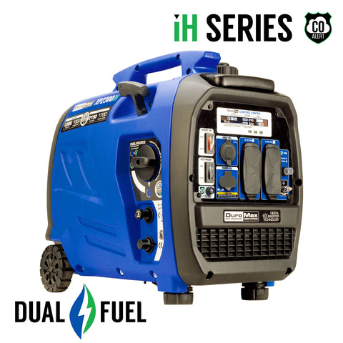 Image of Duromax XP2300IH 2,300 Watt Dual Fuel Portable Inverter Generator w/ CO Alert
