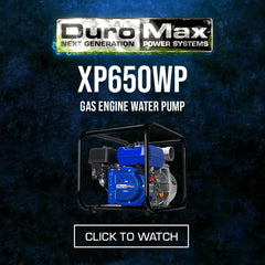 DuroMax XP650WP 3" Semi - Trash Water Pump – 208cc - AllProGenerators