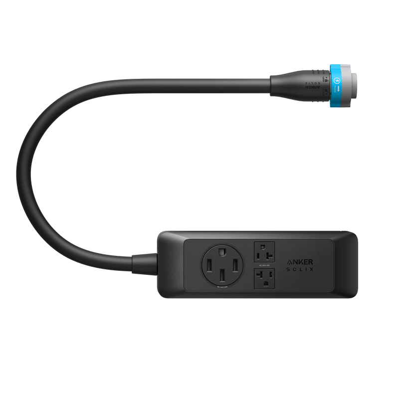 Anker SOLIX E10 120V/240V Power Strip | 9,600W NEMA 14-50 | A17E1141-83 - AllProGenerators