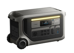 Anker F3000 solar generator providing backup power during a home outage
