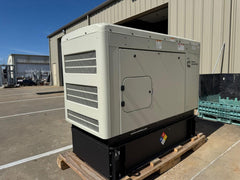 Cummins C30D6 A063P963 enclosed generator with 74-gallon fuel tank c30d6