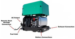 Small RV generator replacement model A074X611
