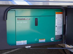 Cummins Onan A066G703 (3.2HDZAA-6508) Commercial Mobile & RV Diesel Generator Side View