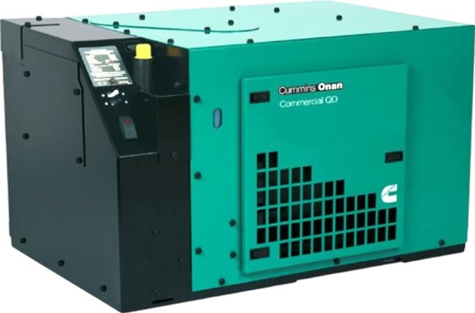 Cummins Onan Commercial QD 5 HDKBC 5kW Diesel Generator | 120V & 120/240V | 60Hz - AllProGenerators