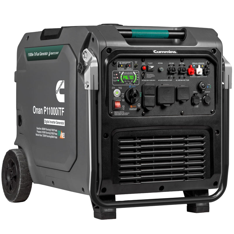 Cummins Onan P11000iTF tri-fuel inverter generator