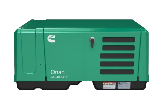 Cummins Onan QG 4000i DF dual fuel RV inverter generator A079R893
