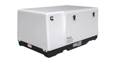 Cummins Onan QG 7000i DF (7HGLCB-8315) Commercial Mobile Dual Fuel Inverter Generator Angled View