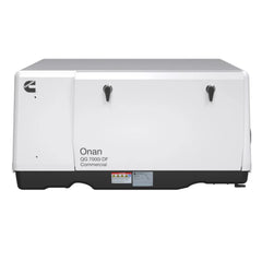 Cummins Onan QG 7000i DF (7HGLCB-8315) 7kW Commercial Mobile & RV Dual Fuel Inverter Generator Front View

