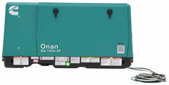 Cummins Onan QG 7000i DF (7HGLCB-8315) Commercial Mobile Dual Fuel Inverter Generator Side View