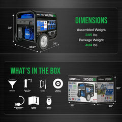 DuroMax XP15000HX – 15,000W Dual Fuel Generator - AllProGenerators