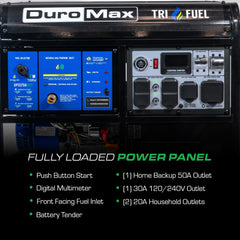 DuroMax XP13750HXT 500cc OHV engine detail