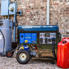 DuroMax XP13750HXT remote and electric start controls