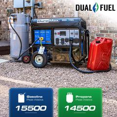 DuroMax XP15500HX 15,500-Watt Dual Fuel Generator - AllProGenerators